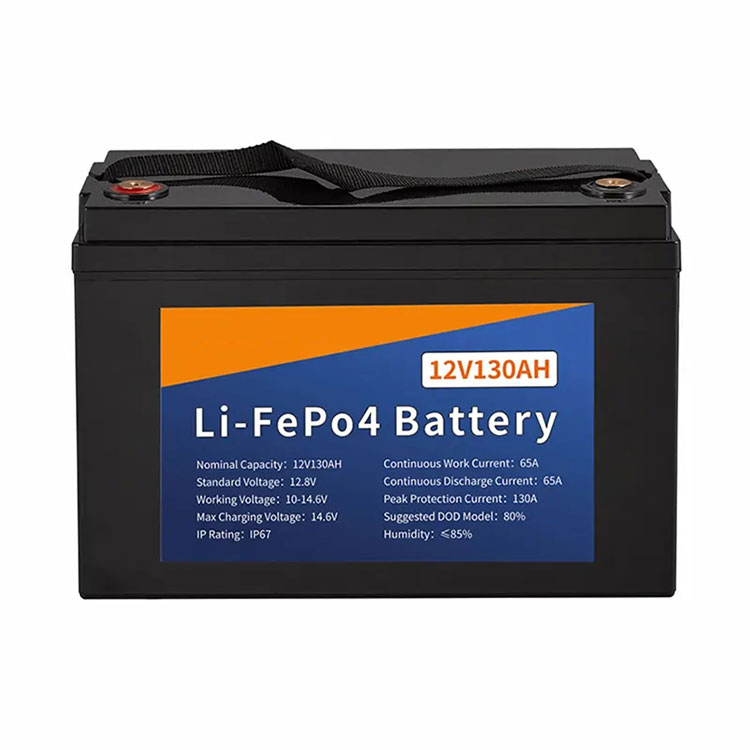 12,8V 130Ah Lithium-batteripakke til energiopbevaring