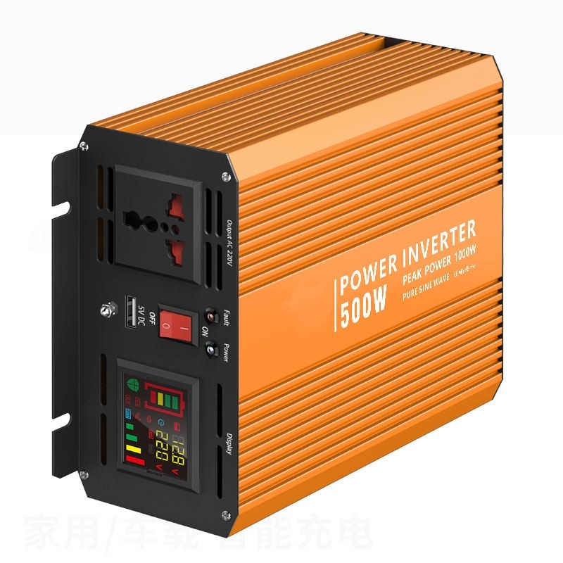 Hvad er egenskaberne ved 500W Pure Sine Wave Inverter?